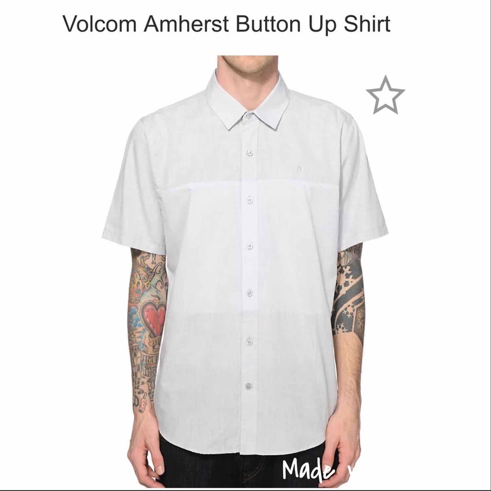 VOLCOM AMHERST BUTTON UP SHIRT